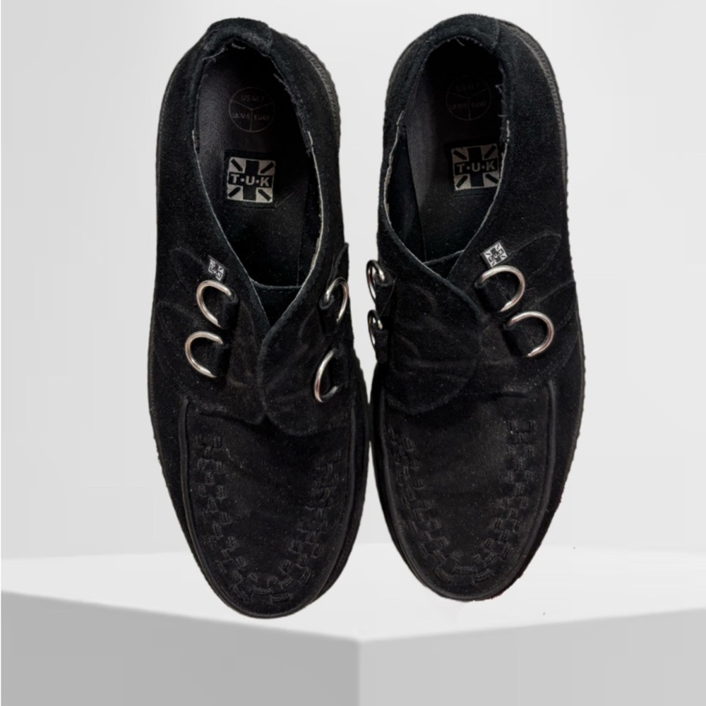 T.U.K Women’s Black Creepers (Cross Posted)